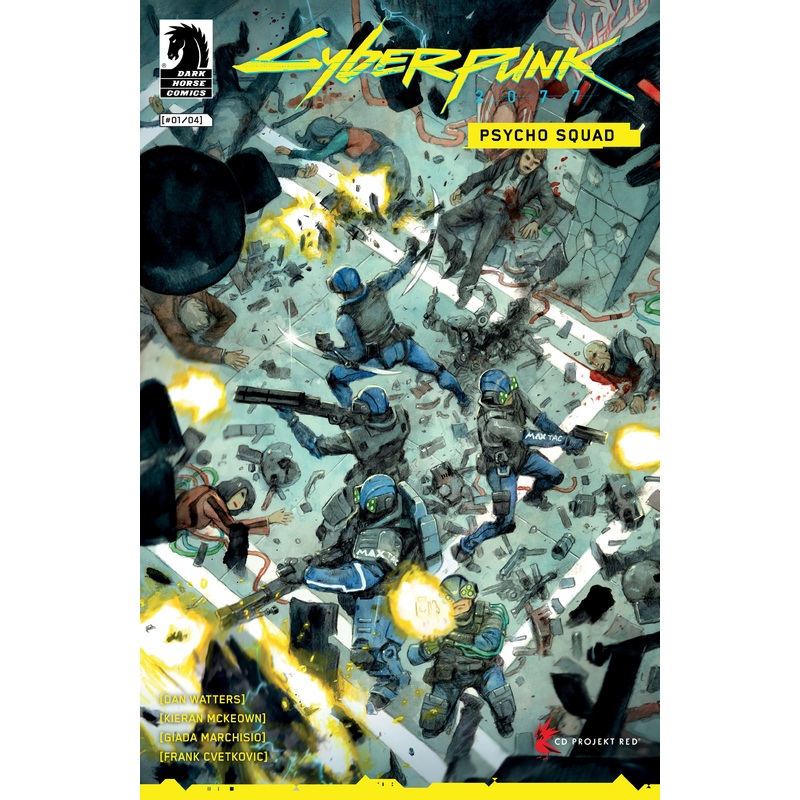 Cyberpunk 2077: Psycho Squad #1 (CVR D) (Niko Henrichon)