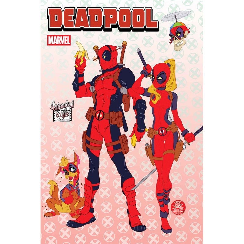 DEADPOOL #11 MARK BROOKS ANIMATED-STYLE VARIANT [DVS]