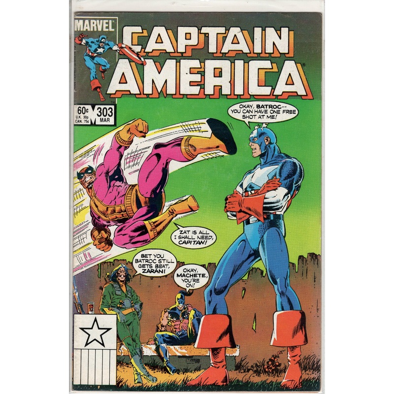 Pre-Owned – Captain America #303  (March 1985) first appearance of Nomad III
