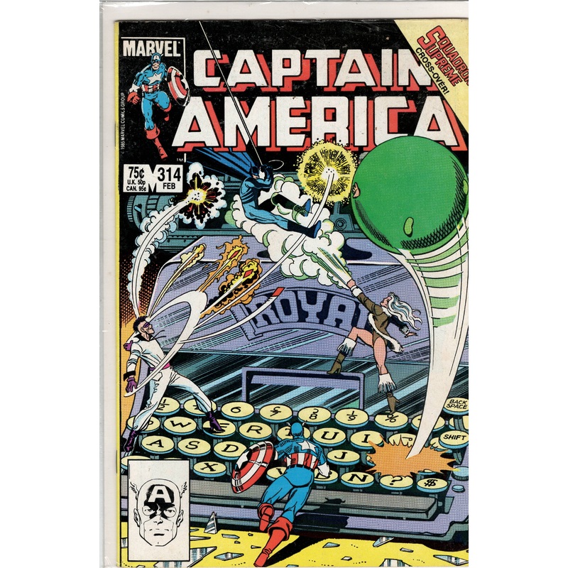 Pre-Owned – Captain America #314  (February 1986)