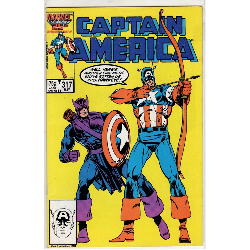 Pre-Owned – Captain America #317  (May 1986)
