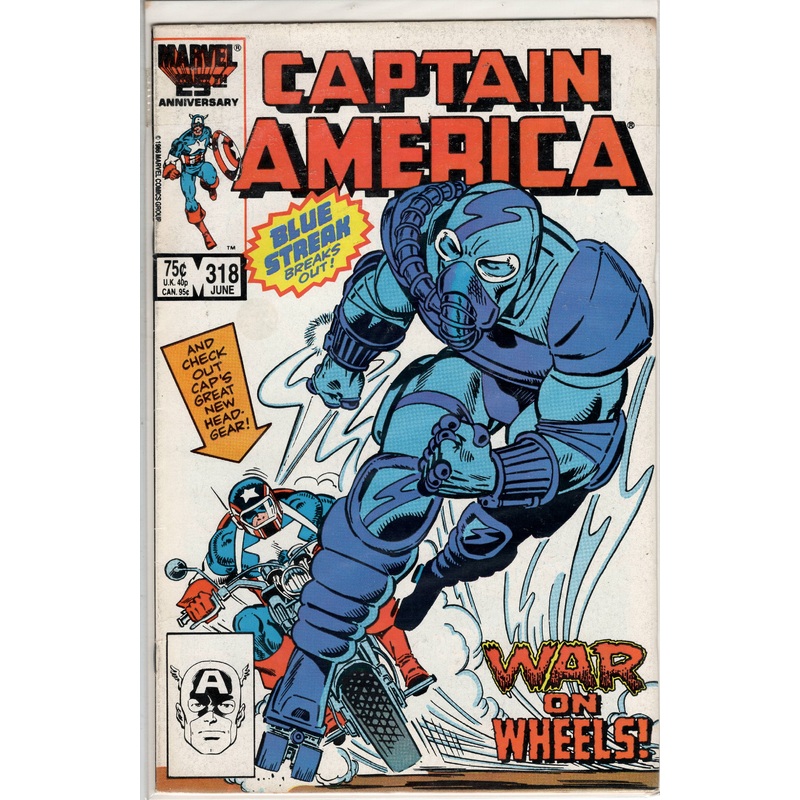 Pre-Owned – Captain America #318  (June 1986)