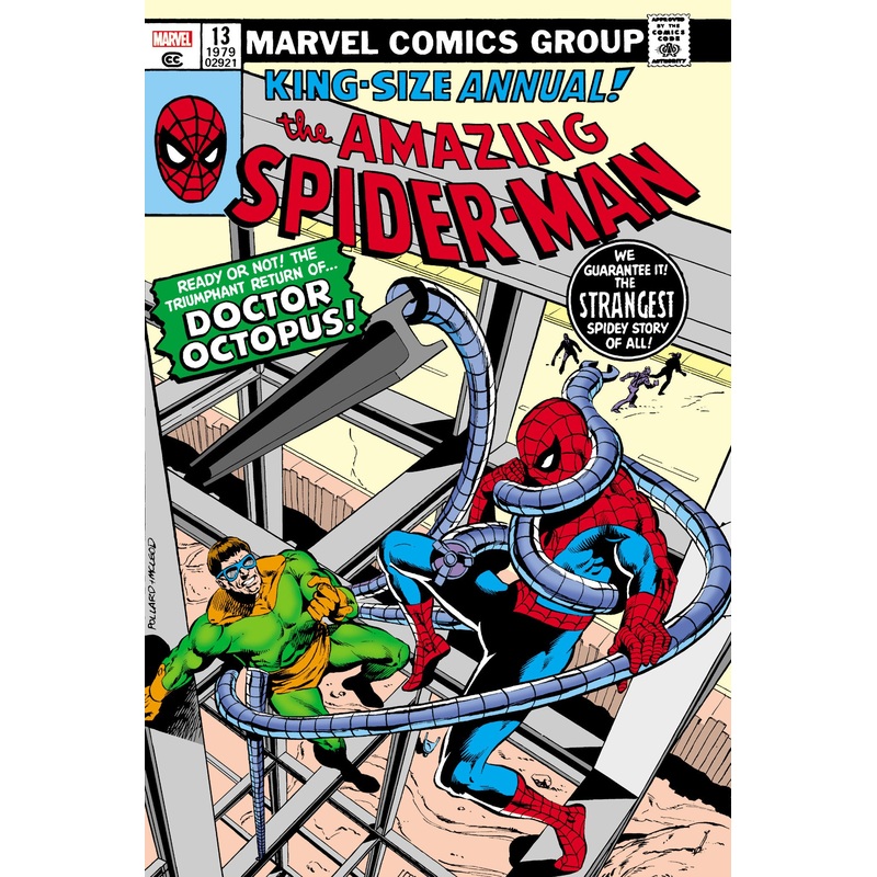 THE AMAZING SPIDER-MAN OMNIBUS VOL. 6 KEITH POLLARD SPIDER-MAN VS. DOC OCK COVER [DM ONLY] | Hardcover