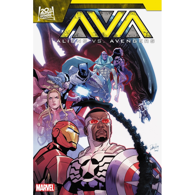 ALIENS VS. AVENGERS #3 ELENA CASAGRANDE VARIANT
