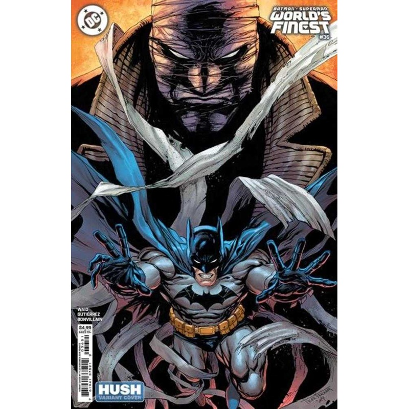 Batman Superman Worlds Finest #36 Cover D Tyler Kirkham Hush Card Stock Variant