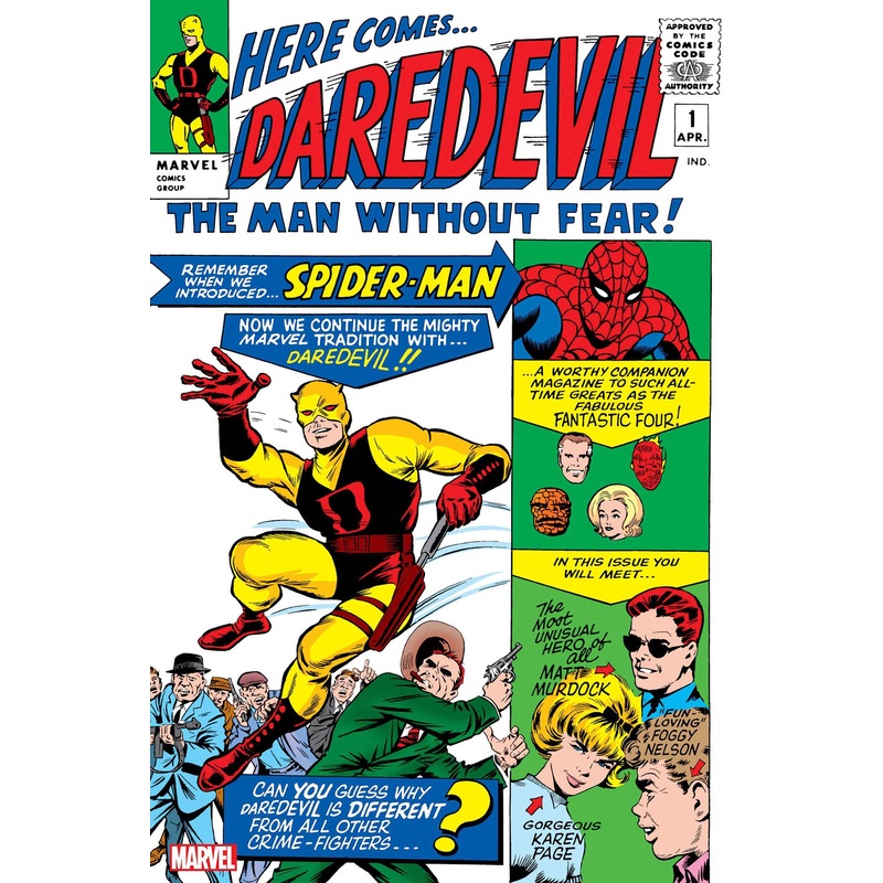 Daredevil #1 Facsimile Edition Foil Variant