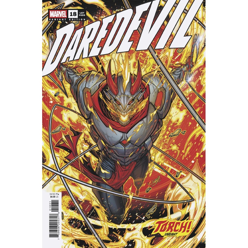 DAREDEVIL #18 JONBOY MEYERS TORCH! VARIANT
