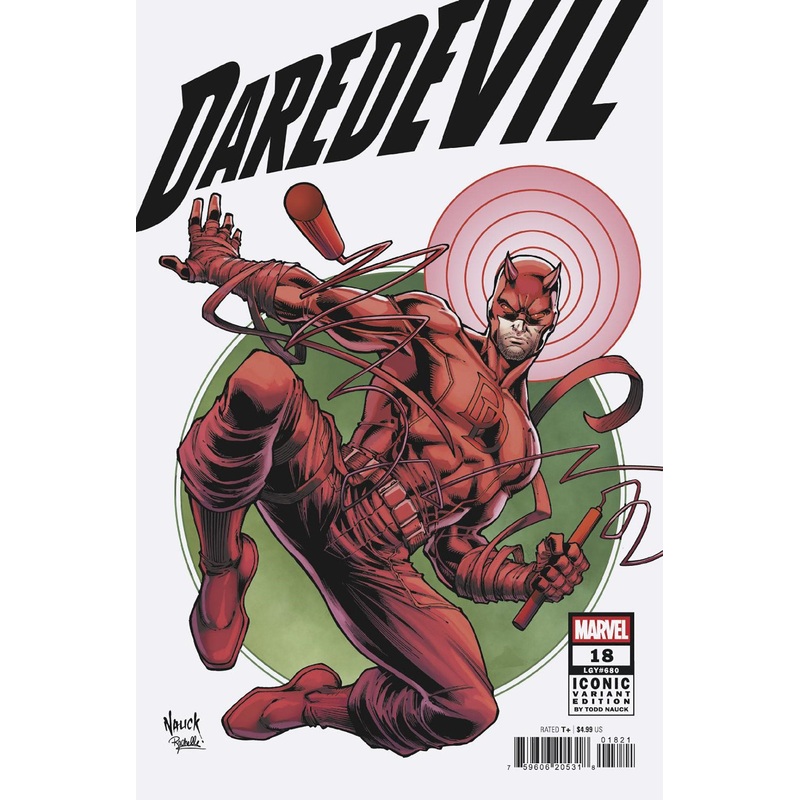 DAREDEVIL #18 TODD NAUCK ICONIC VARIANT