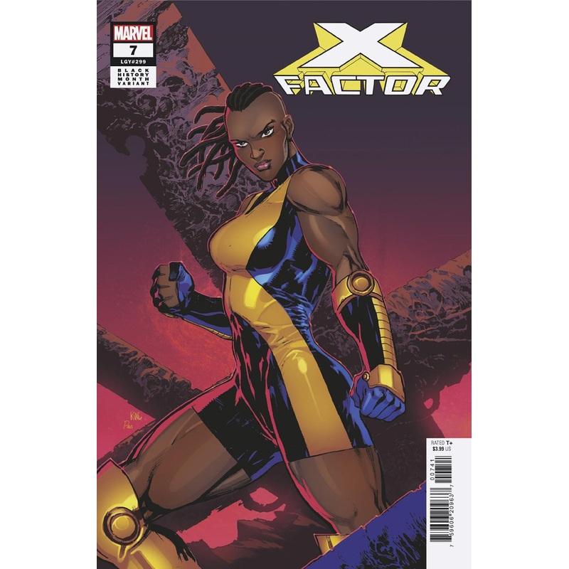 X-FACTOR #7 KEN LASHLEY BLACK HISTORY MONTH VARIANT [DOOM]