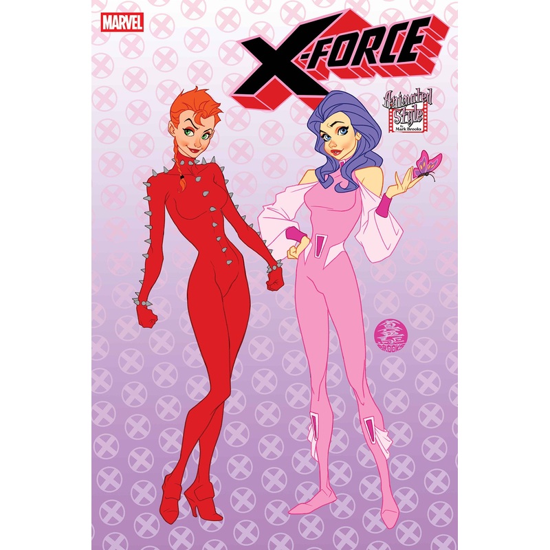 X-FORCE #8 MARK BROOKS ANIMATED-STYLE VARIANT