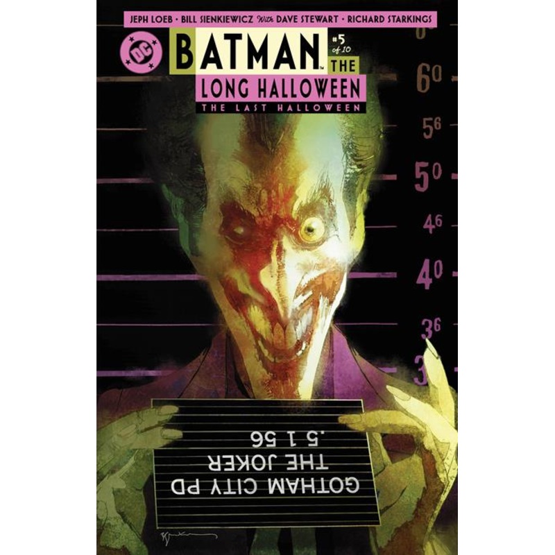 Batman The Long Halloween The Last Halloween #5 (of 10)  B Bill Sienkiewicz Card Stock Var