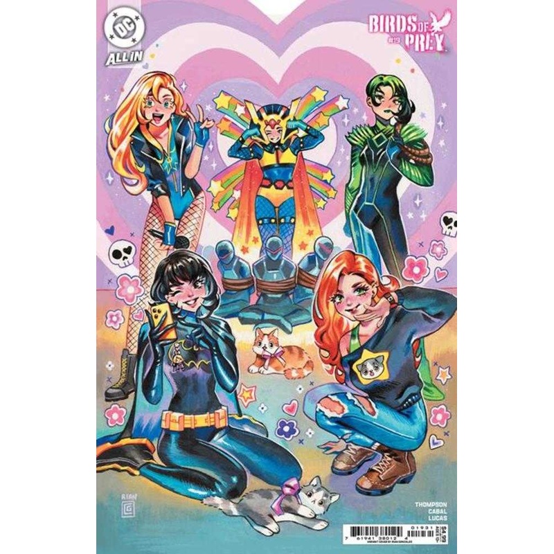 Birds Of Prey #19 Cover C Rian Gonzales Card Stock Variant