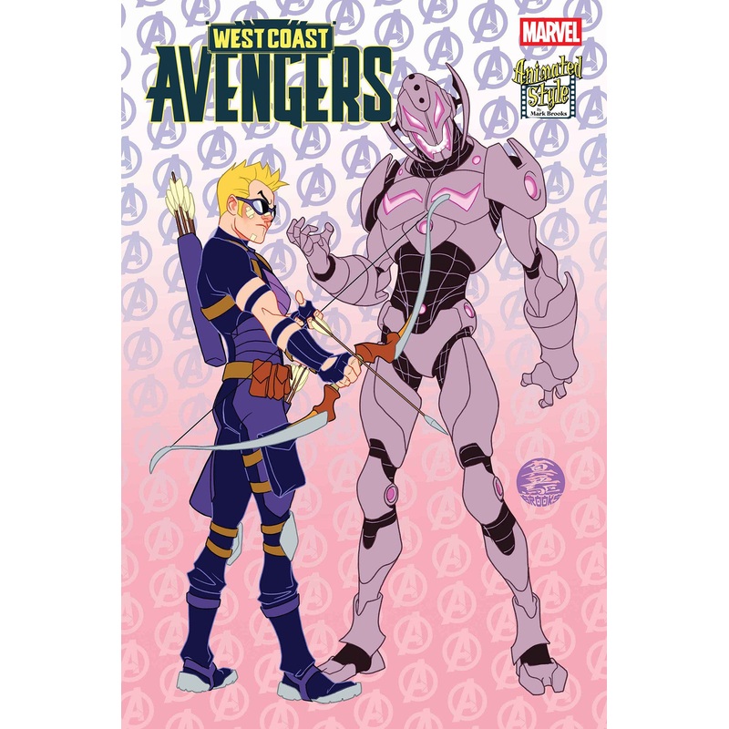 WEST COAST AVENGERS #4 MARK BROOKS ANIMATED-STYLE VARIANT