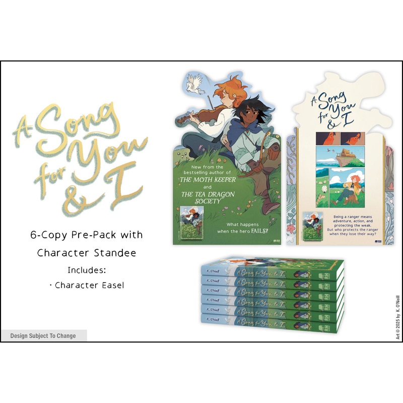 A Song for You and I Unsigned 6-Copy Pre-Pack with Character Standee