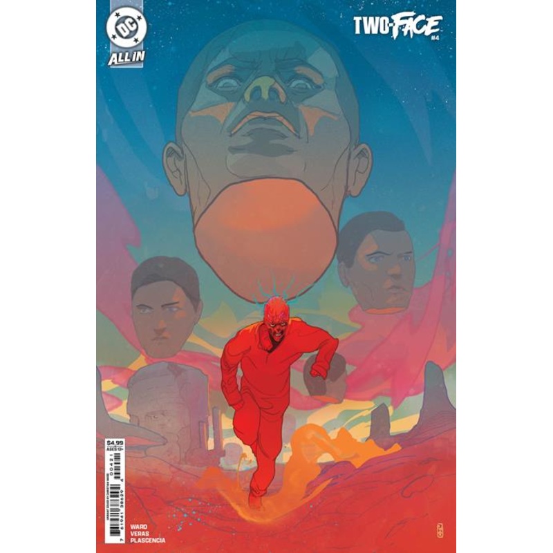 Two-face #4 (of 6)  B Christian Ward Card Stock Var