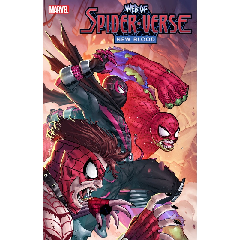 WEB OF SPIDER-VERSE: NEW BLOOD #1 ARIO ANINDITO CONNECTING VARIANT