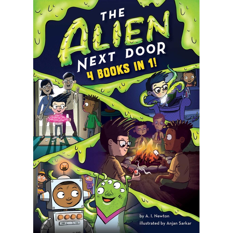 The Alien Next Door: 4 books in 1!