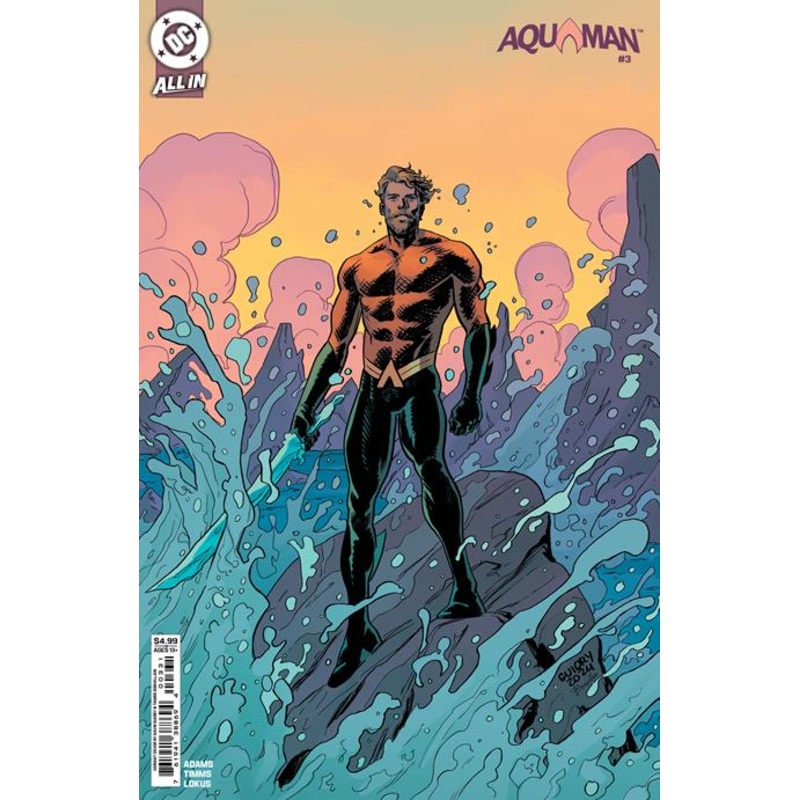 Aquaman #3  C Gavin Guidry Card Stock Var