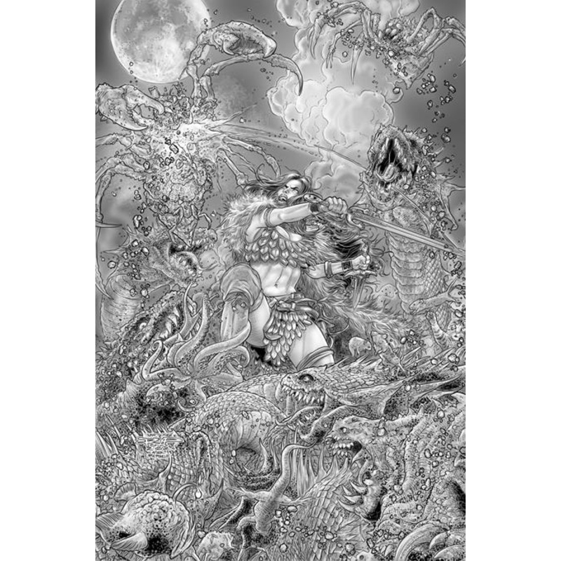 Babs #6 (of 6)  C 10 Copy Juan Jose Ryp B&w Undressed Unlock Var