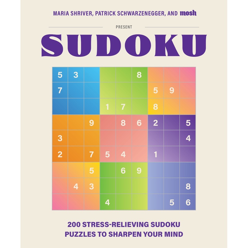 200 Stress-Relieving Sudoku Puzzles to Sharpen Your Mind