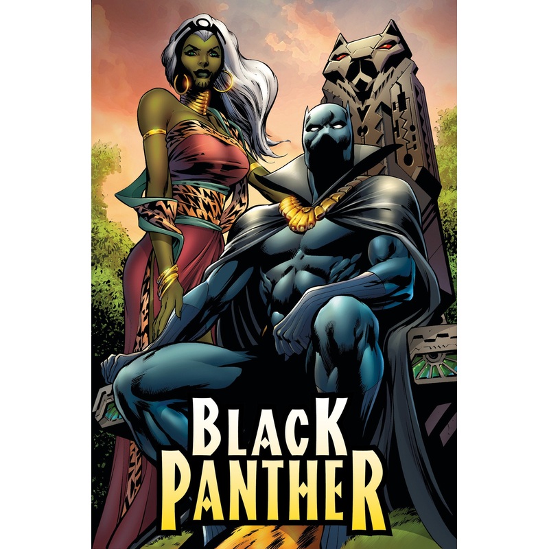 BLACK PANTHER BY REGINALD HUDLIN OMNIBUS ALAN DAVIS COVER [DM ONLY] | Hardcover