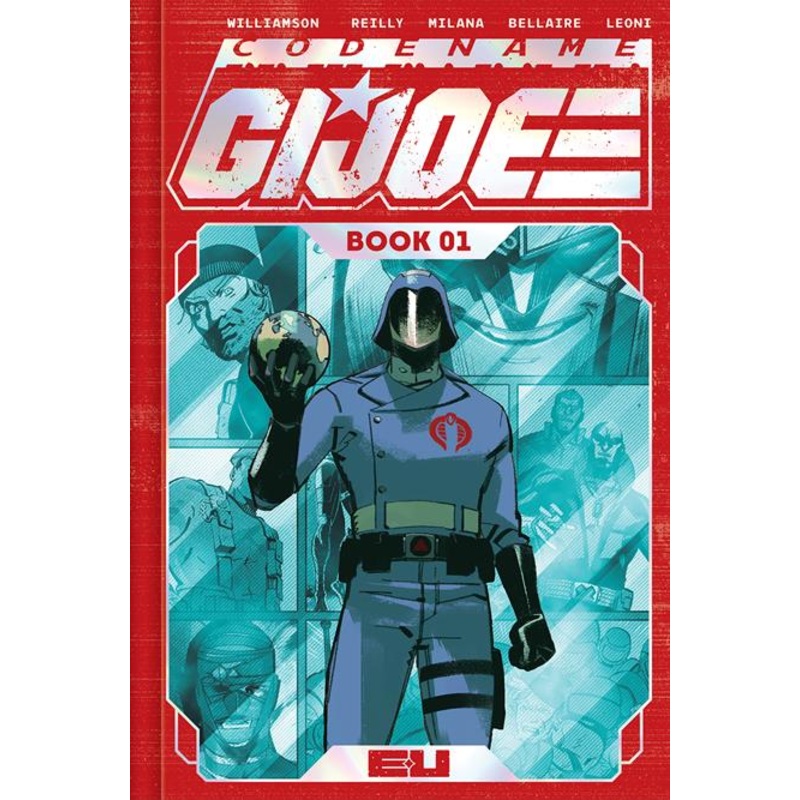 Codename Gi Joe Dlx Edition  | Hardcover Book 01 Direct Market Exclusive Andrea Milana & Annalisa Leoni Spot Foil