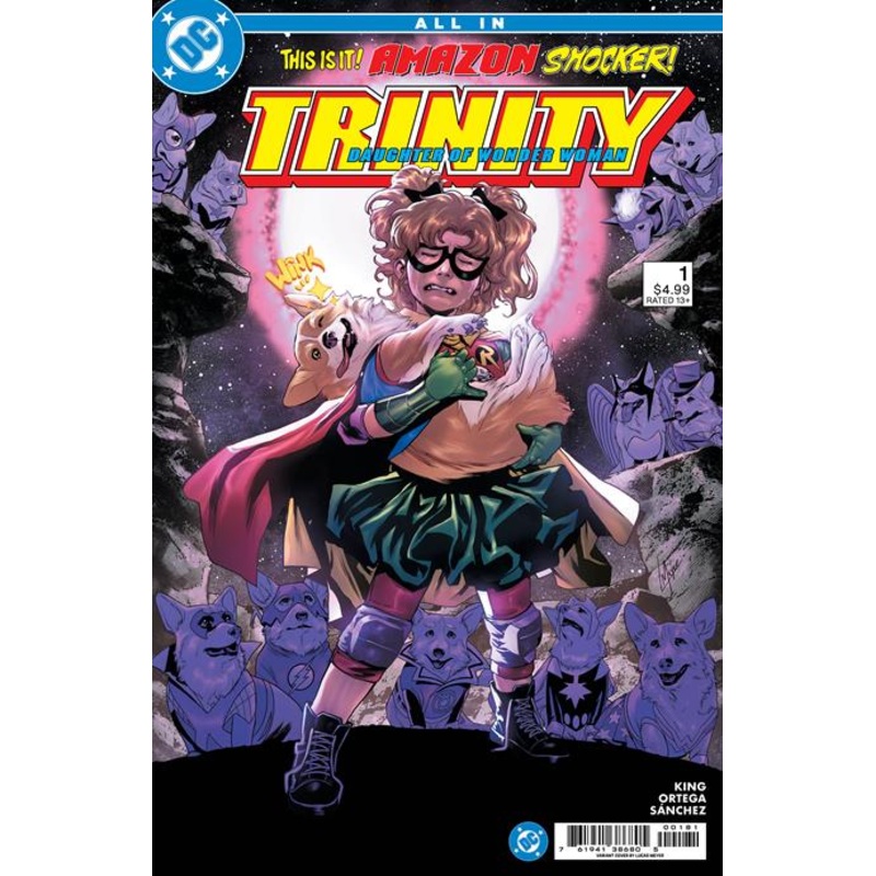 Trinity Daughter Of Wonder Woman #1 (of 6)  D Lucas Meyer Card Stock Var