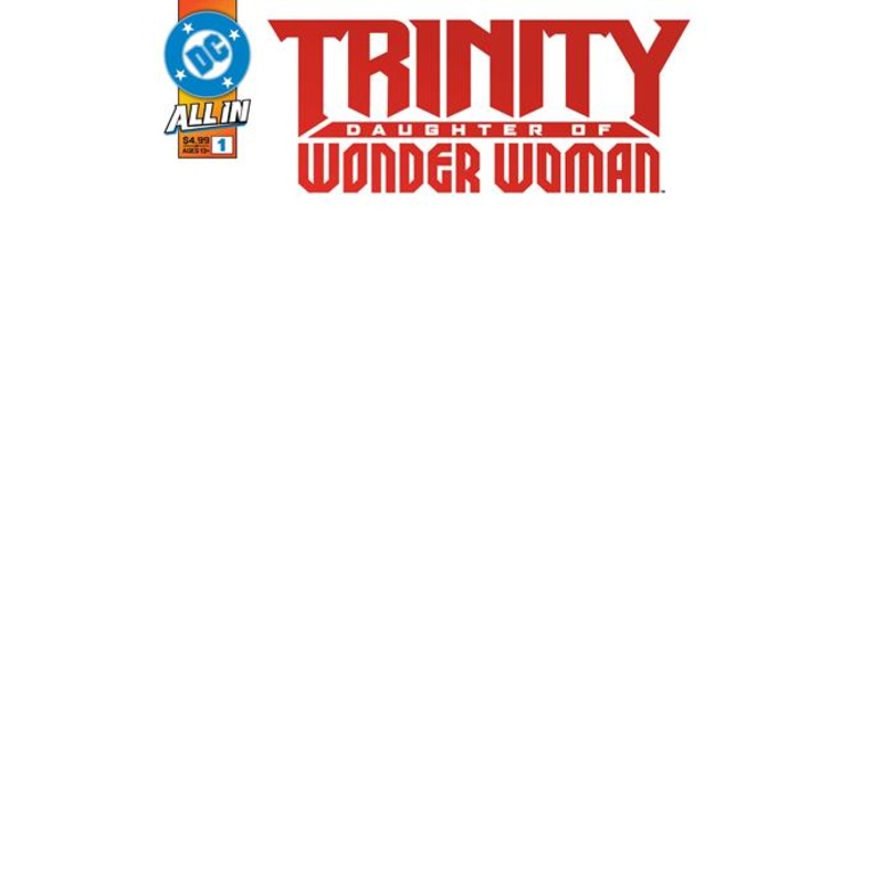 Trinity Daughter Of Wonder Woman #1 (of 6)  F Blank Card Stock Var