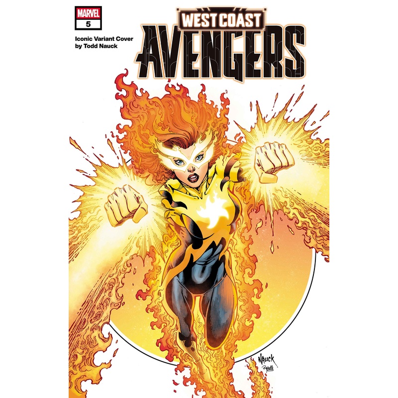 WEST COAST AVENGERS #5 TODD NAUCK ICONIC VARIANT