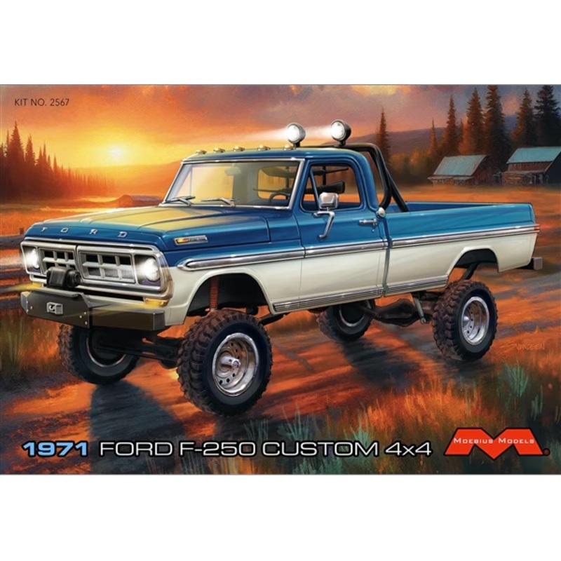 1/25 71 Ford F-250 Lifted 4×4