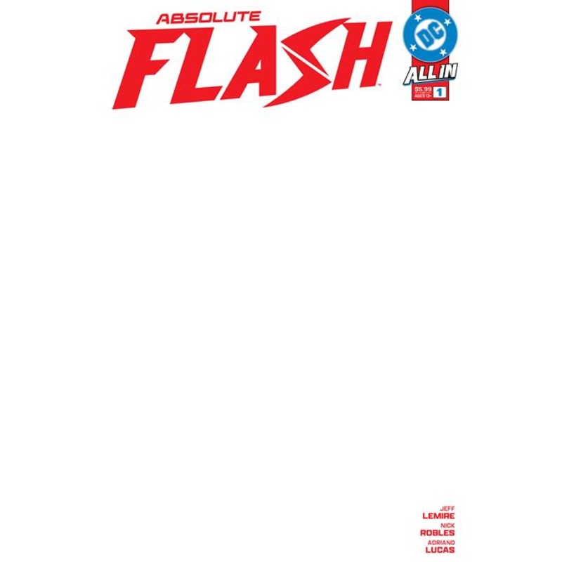 Absolute Flash #1  H Blank Card Stock Var
