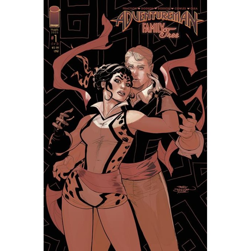 Adventureman Family Tree #1 (of 3)  A Terry Dodson & Rachel Dodson