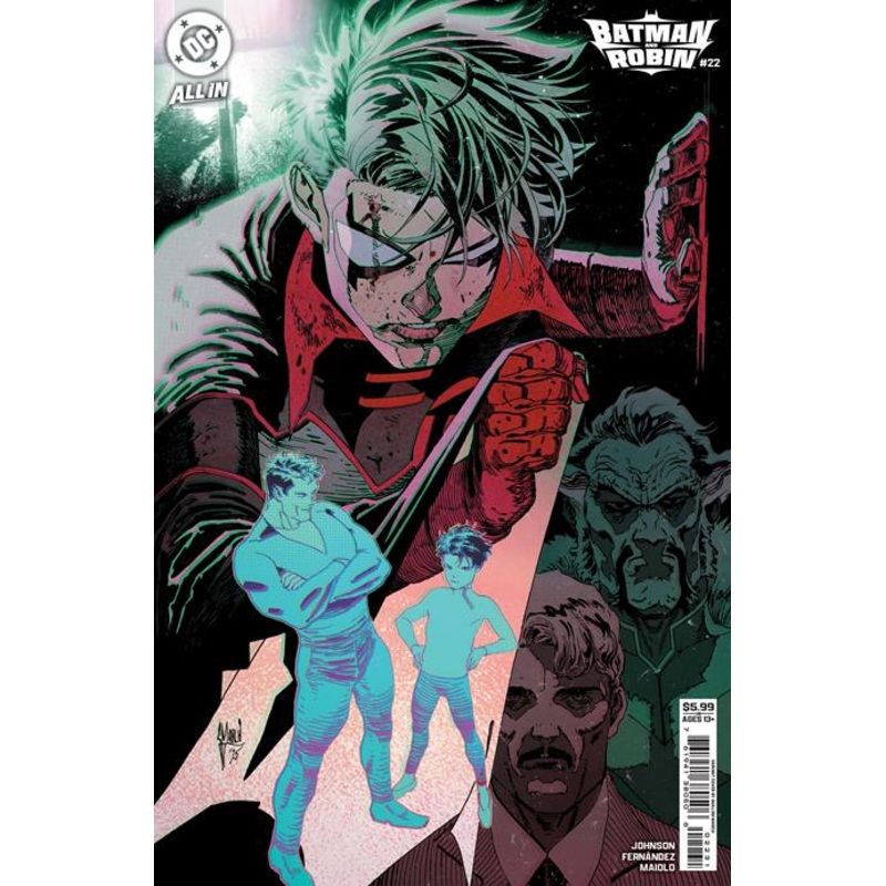 Batman And Robin #22  C Guillem March Card Stock Var