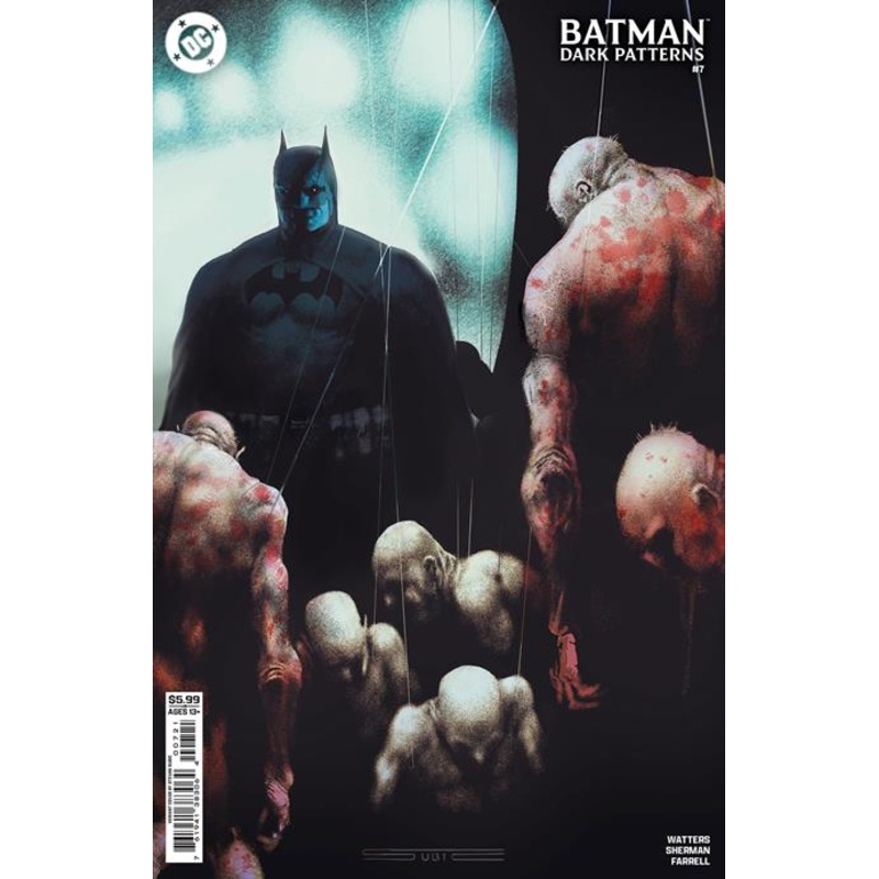 Batman Dark Patterns #7 (of 12)  B Stevan Subic Card Stock Var