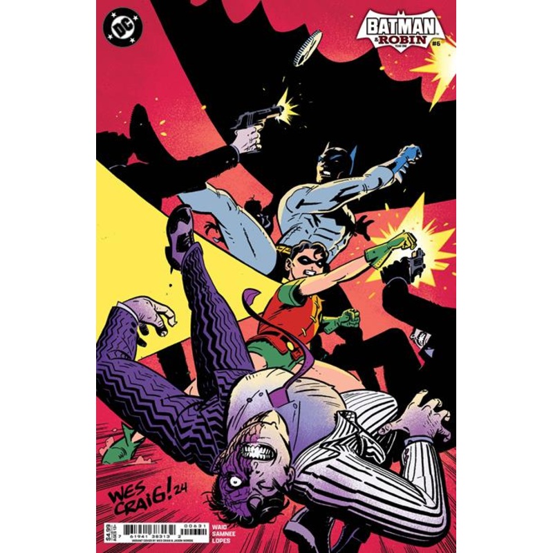 Batman & Robin Year One #6 (of 12)  C Wes Craig Card Stock Var