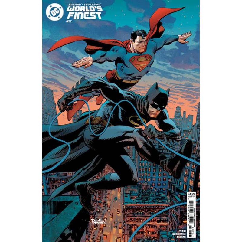 Batman Superman Worlds Finest #37  B Dan Panosian Card Stock Var