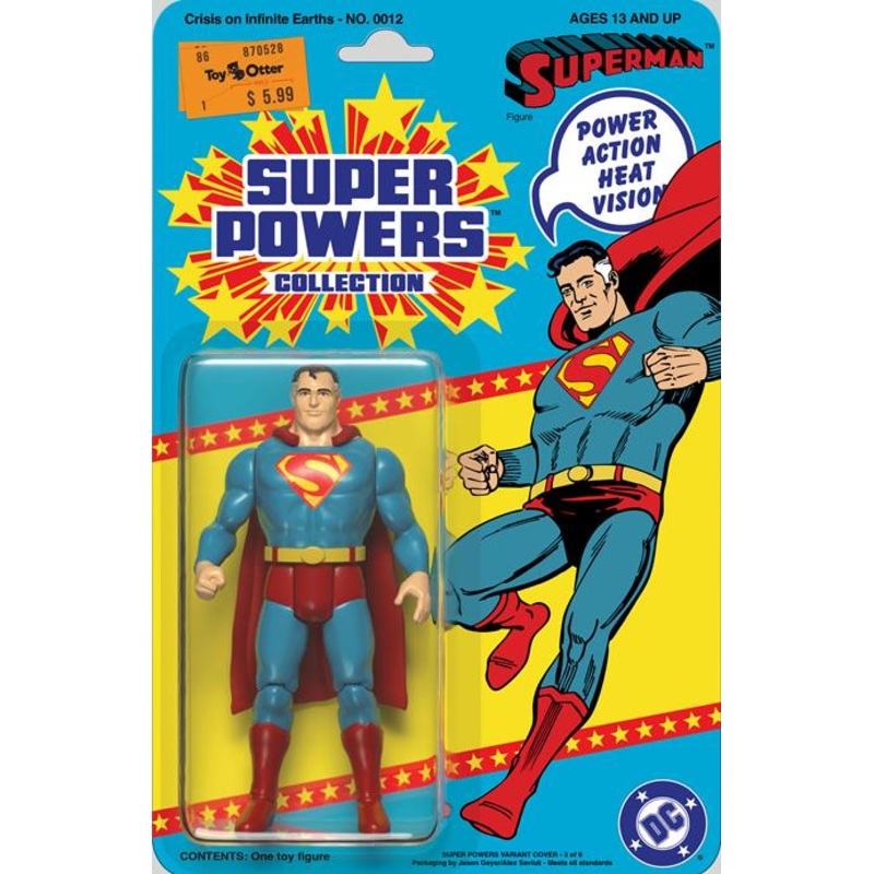 Crisis On Infinite Earths #12 Facsimile Edition  D Super Powers Var