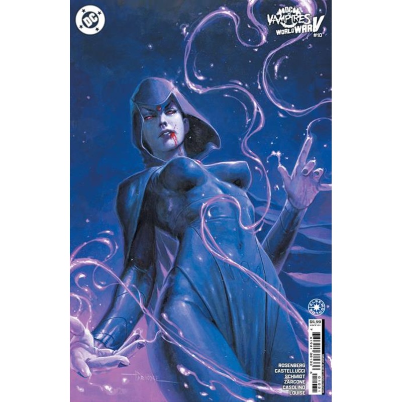 Dc Vs Vampires World War V #10 (of 12)  B Davide Paratore Card Stock Var