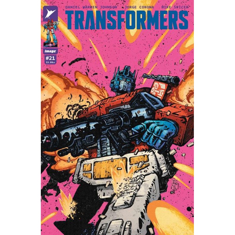 Transformers #21  B Jorge Corona & Mike Spicer Var