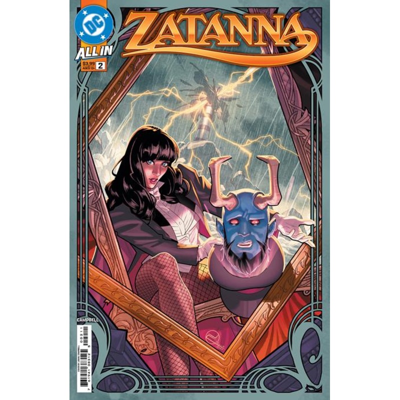 Zatanna #2 (of 6)  A Jamal Campbell