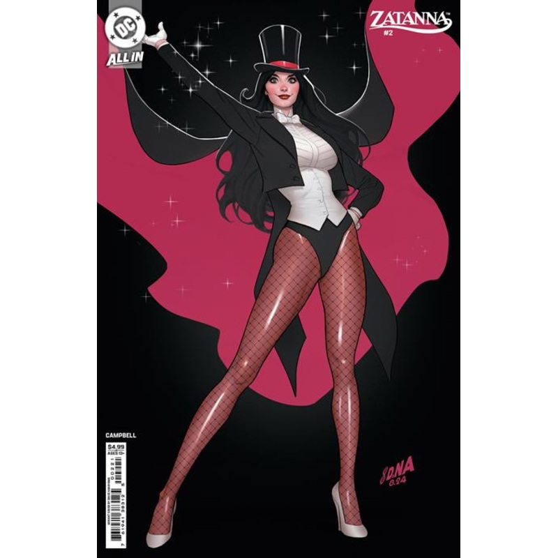 Zatanna #2 (of 6)  B David Nakayama Card Stock Var