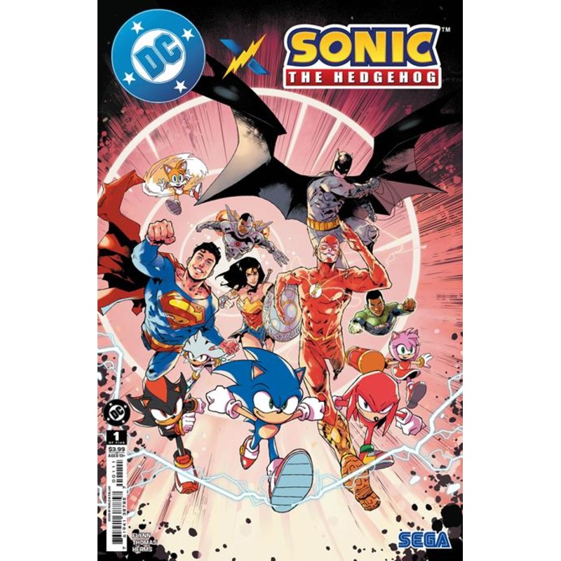 Dc X Sonic The Hedgehog #1 (of 5)  A Pablo M Collar