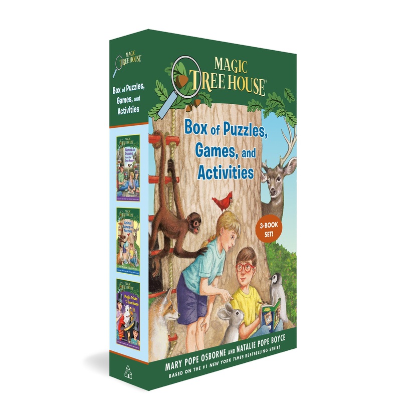 Magic Tree House Box of Puzzles, Games, and Activities (3 Book Set)