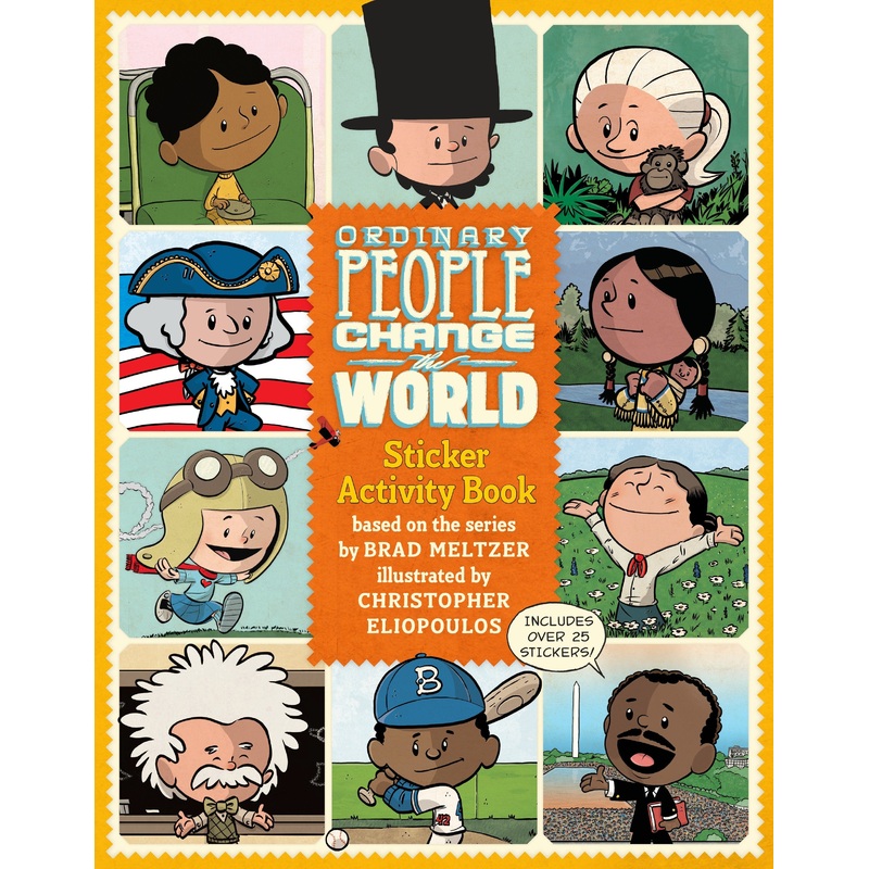 Ordinary People Change the World Sticker Activity Book