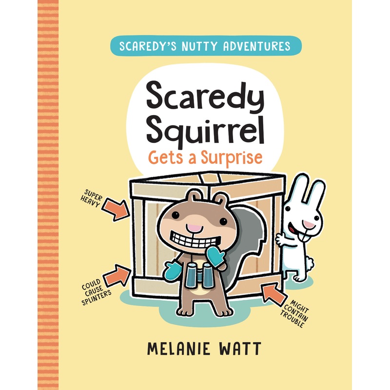 Scaredy Squirrel Gets a Surprise | Hardcover