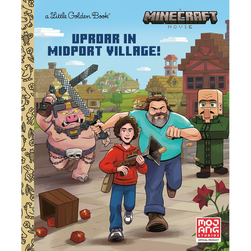 Uproar in Midport Village (A MINECRAFT MOVIE) | Hardcover