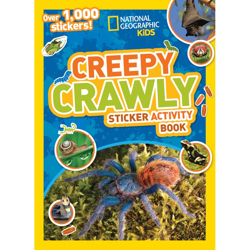 National Geographic Kids Creepy Crawly Sticker Activity Book