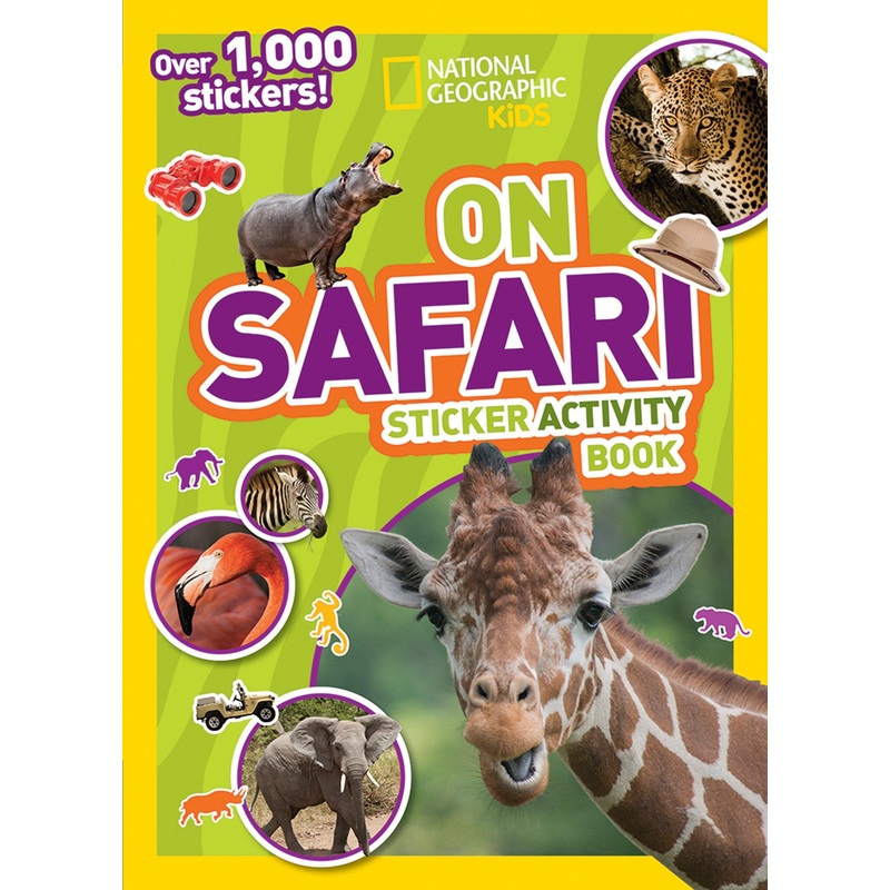 National Geographic Kids On Safari Sticker Activity Book