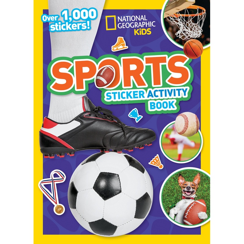 Sports Sticker Activity Book