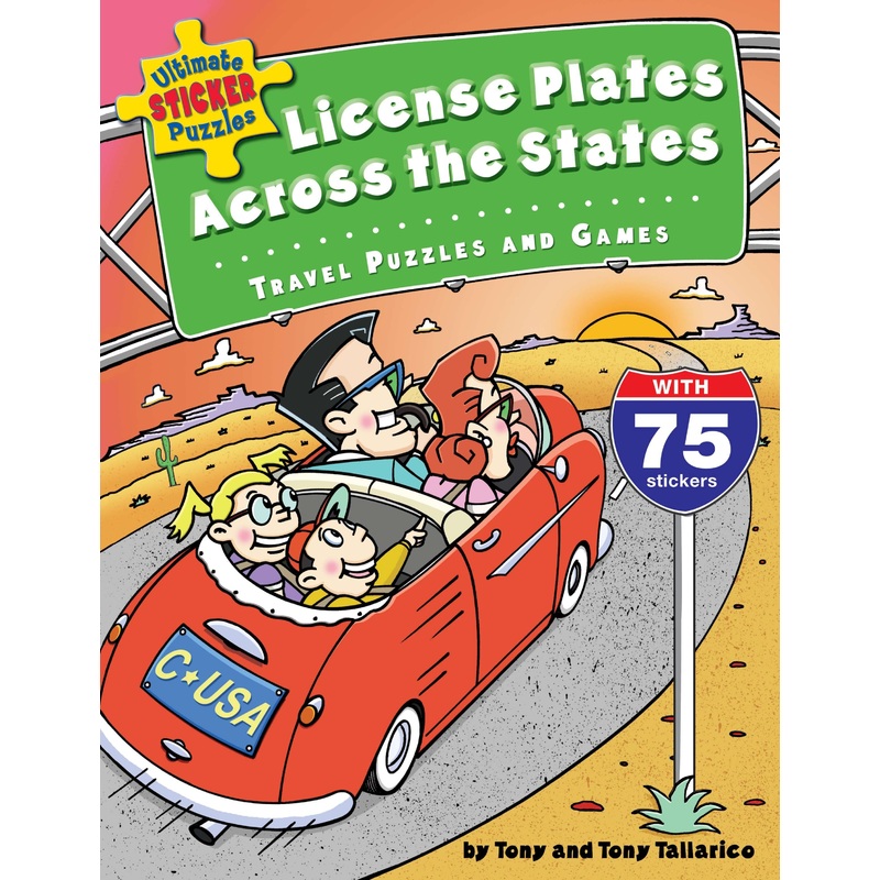 Ultimate Sticker Puzzles: License Plates Across the States